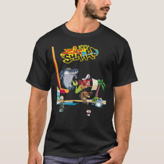 Camiseta 44Zig E Sharko Sereia, Presente Engraçado Para Cri