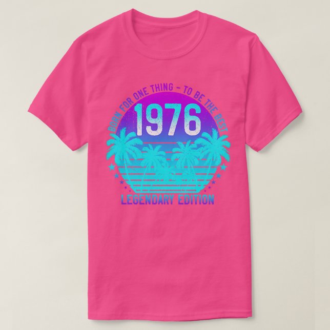 Camiseta 45º Aestésico de Aniversário de 1976 (Frente do Design)