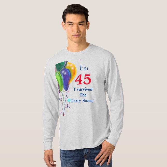 Camiseta 45º Aniversário  (Frente Completa)