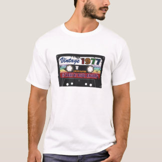 Camiseta 45º Aniversário Vintage 1977 Homens Mulheres Casse