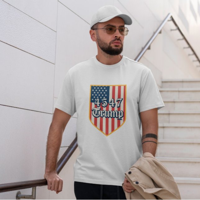 Camiseta 4547 Trump (Criador carregado)