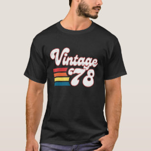 Camiseta 45.º aniversário do Nascer de mulheres no aniversá
