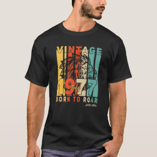 Camiseta 45. º aniversário Julho 45 Anos Vintage 1977 Mens