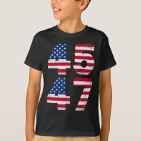45 47 Presidente Trump Vintage Estados Unidos Flag
