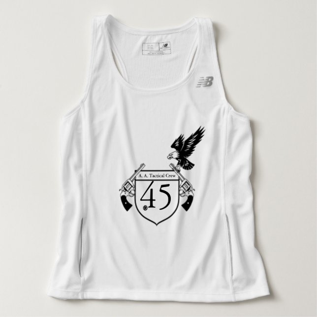 Camiseta .45 A. Tripulação tática (Frente do Design)