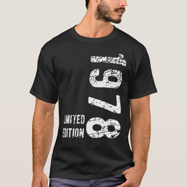 Camiseta 45 anos 1978 45º aniversário (Frente)