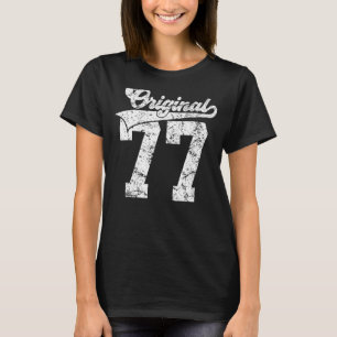 Camiseta 45 anos originais 1977 Colégio 45º Aniversário