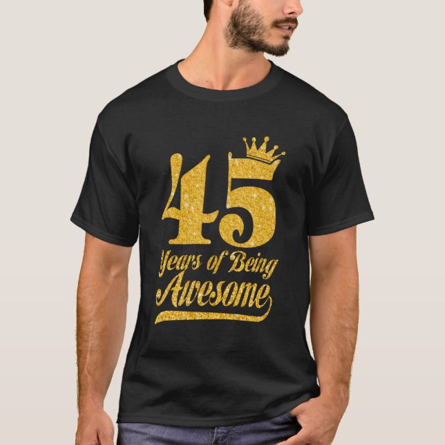 Camiseta 45 Incrível 45ª Coroa (Frente)