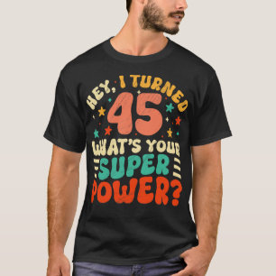Camiseta 45.o aniversário 5