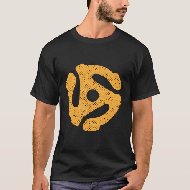 Camiseta 45 Rpm Record Adapter Spider (Frente)