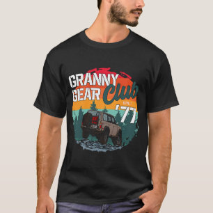 Camiseta 46.º Aniversário Eu Granny Gear Club I 4WD Caminhã