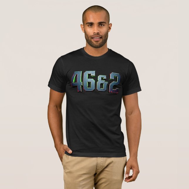 Camiseta 46&2: Tee da Evolução Esotérica (Frente Completa)