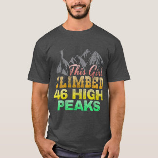 Camiseta 46 Picos Altos da Montanha Adirondack