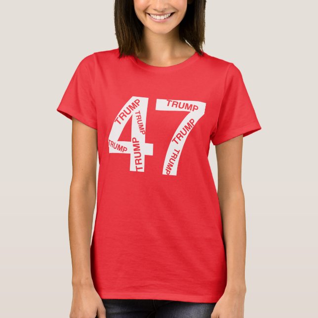 Camiseta 47º Presidente dos EUA (Frente)
