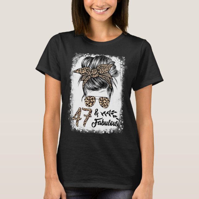 Camiseta 47 anos Fabulosa Arma Leopard 47 (Frente)