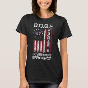 Camiseta 47 D.o.g. e. Doge Departamento de Eficiência do Go