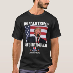 Camiseta 47 Dia da Inauguração do Presidente Donald Trump 2