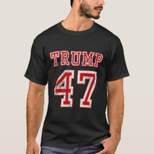 Camiseta 47 Eleição de 2024 Republicano Conservador Homens