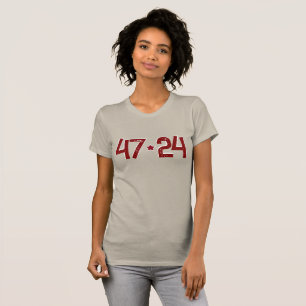 Camiseta 47 Trump 24