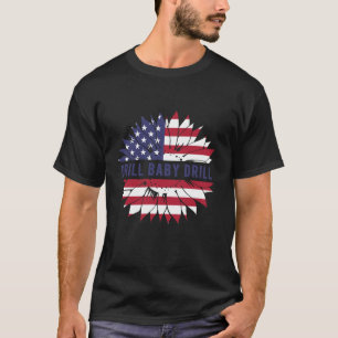 Camiseta 47 Trump Drill Baby Drill Inauguration EUA América