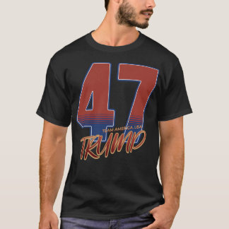 Camiseta 47 Trump-Team Estados Unidos