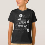 Camiseta 47th Birthday Square Root Math 47 Years Old Bday<br><div class="desc">Birthday Design For anyone who's horoscope say difficult & Stubborn But totally worth.Wear it with pride at work,  school gym perfect to pair with shorts,  leggings or jeans for a casual yet trendy Look</div>