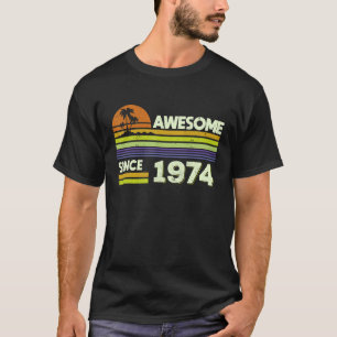Camiseta 48º Aniversário Homens Mulheres Incríveis Desde 19