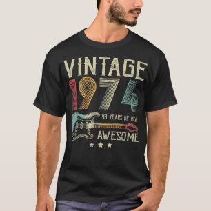 Camiseta 48º Aniversário Mulheres Mens Vintage Incrível 197