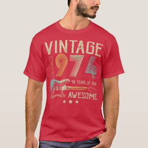 Camiseta 48º Aniversário Mulheres Mens Vintage Incrível 197