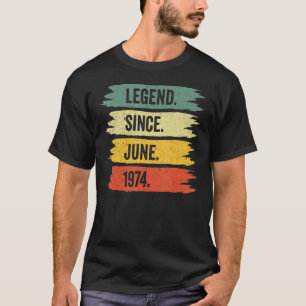 Camiseta 48. º aniversário As Legendas De Vintage Retro For
