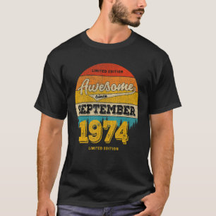 Camiseta 48.º aniversário da Ideia fantástica desde setembr