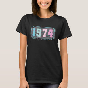 Camiseta 48.º Aniversário Damas 48 Anos 1974 12
