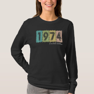 Camiseta 48.º Aniversário Mulheres 48 Anos 1974 8