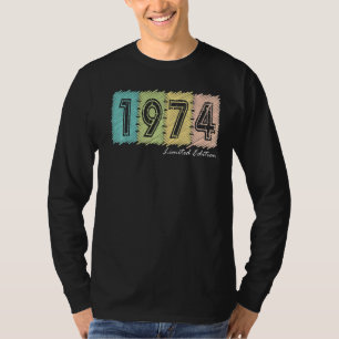 Camiseta 48.º Aniversário Mulheres 48 Anos 1974 8