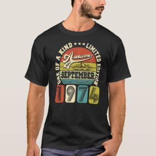 Camiseta 48 anos de idade 48.º aniversário incrível desde s