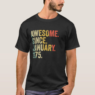 Camiseta 48 anos de idade 48 anos Aniversário fantástico de