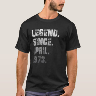 Camiseta 49º Aniversário Oferece Legenda De 49 Anos Desde