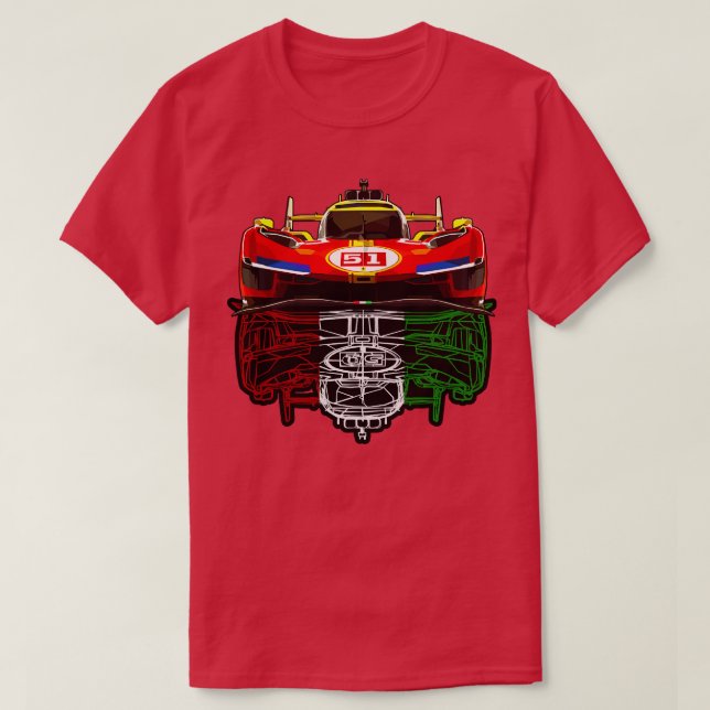 Camiseta 499P Le Mans (Frente do Design)