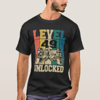 49 Birthday Gamer Gaming Gamer 49 Years Level 49 U