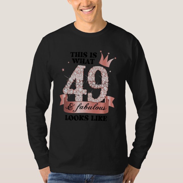 Camiseta 49 & Fabulous I Rose And White Party Group Candid  (Frente)