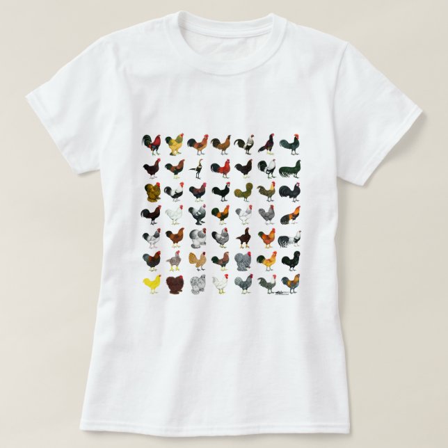 Camiseta 49 Roosters (Frente do Design)