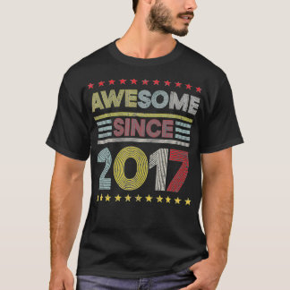 Camiseta 4.º Aniversário Decorações Impressionantes Desde 2