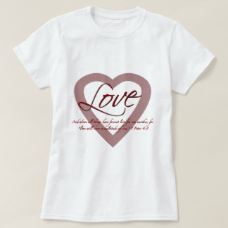 Camiseta 4:8 de Peter do amor 1