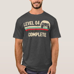 Camiseta 4 Aniversário De Casamento Para O Nível De Casal 4
