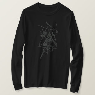 Camiseta 4 Arte de Tatuagem Tribal Abstrata