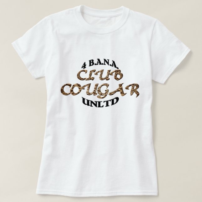 Camiseta 4 Banau Clube Cougar B (Frente do Design)