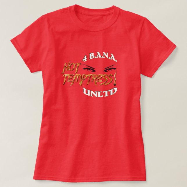 Camiseta 4 Banau Hot Temptress W (Frente do Design)