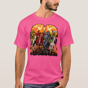 Camiseta 4 Cavalos Da Revelação Do Apocalipse 61-8 Jesus