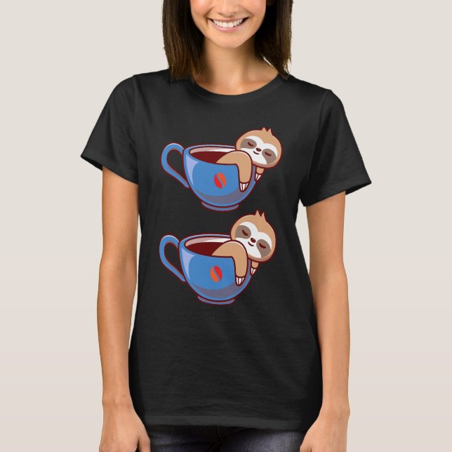 Camiseta 4 Cuecas Tire-O Café Com Designs Leves (Frente)