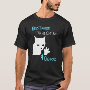 Camiseta 4 Dabloons Cat - Olá Amigo